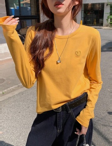 Bluză Shein, galben