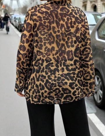 Cămașă Shein, maro