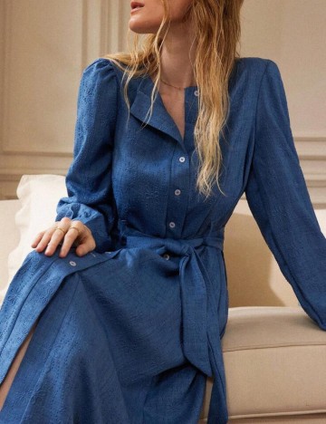 Rochie midi Shein, albastru