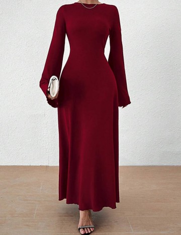 Rochie maxi Shein, roșu