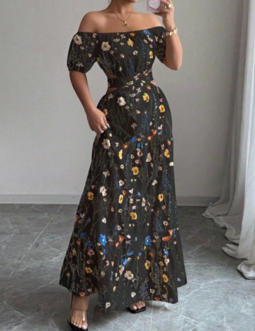 Rochie maxi Shein, negru