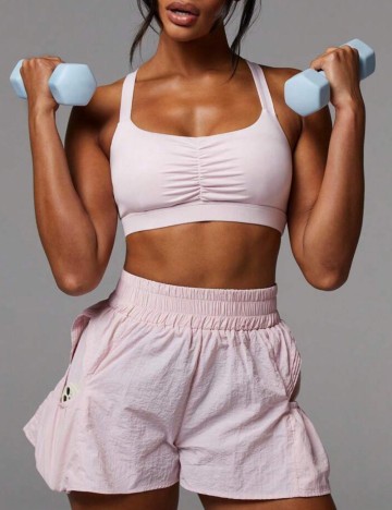 Pantaloni scurți Shein, roz