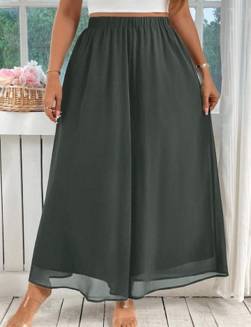 Pantaloni Shein Curve+, verde