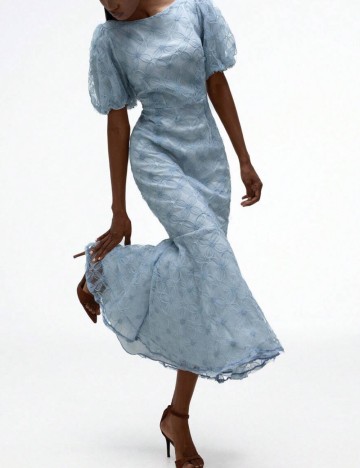 Rochie maxi Shein, albastru