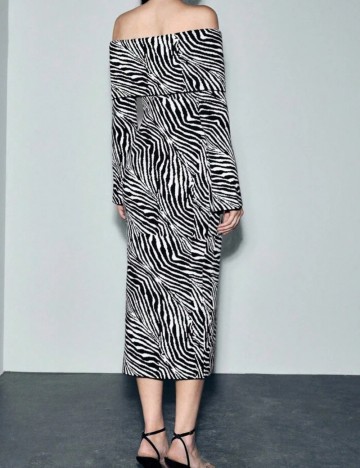 Rochie midi Shein, mix culori