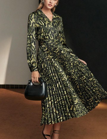 Rochie midi Shein, verde