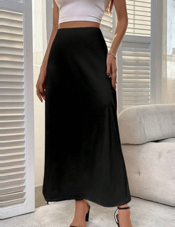 Fustă midi Shein, negru