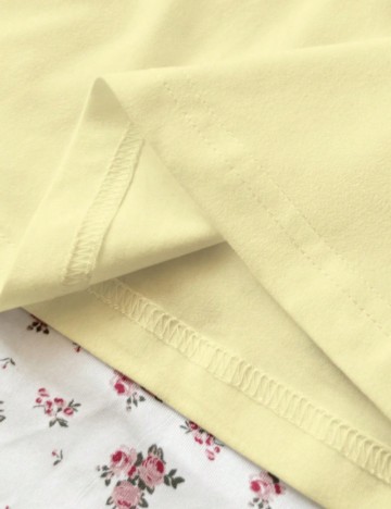 Tricou Shein, galben