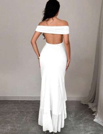 Rochie maxi Shein, alb