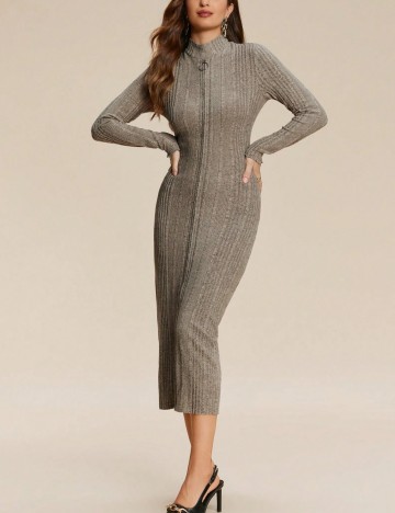 Rochie maxi Shein, bej