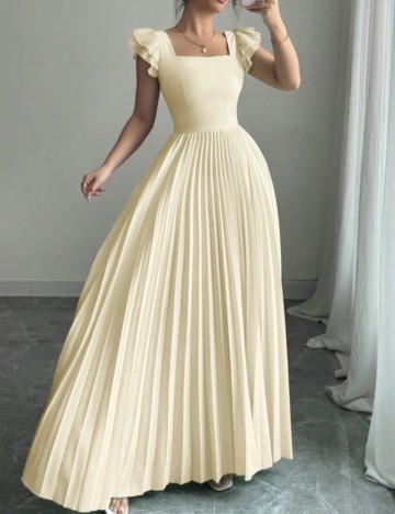 Rochie maxi Shein, galben