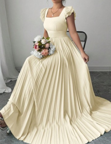 Rochie maxi Shein, galben