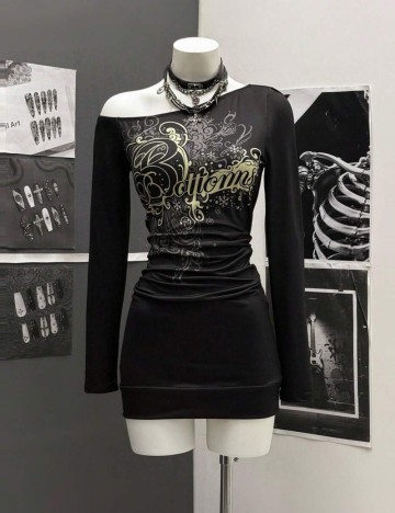 Rochie mini Shein, mix culori