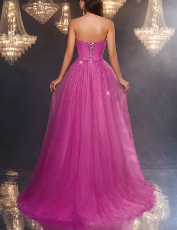 Rochie de ocazie Shein, roz