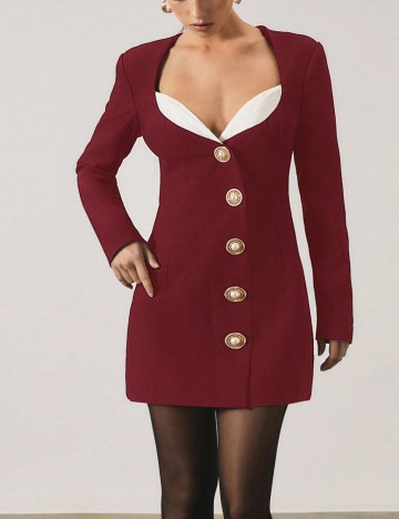 Rochie mini Shein, vișiniu