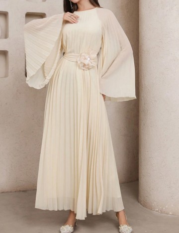 Rochie midi Shein, crem