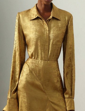 Compleu Shein, auriu