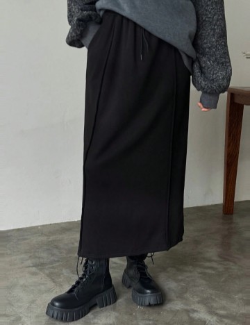 Fustă midi Shein, negru