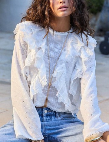 Cămașă Shein, alb