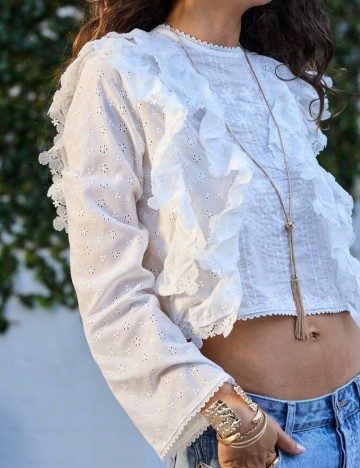 Cămașă Shein, alb