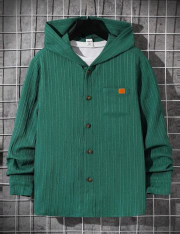 Cămașă Shein, verde