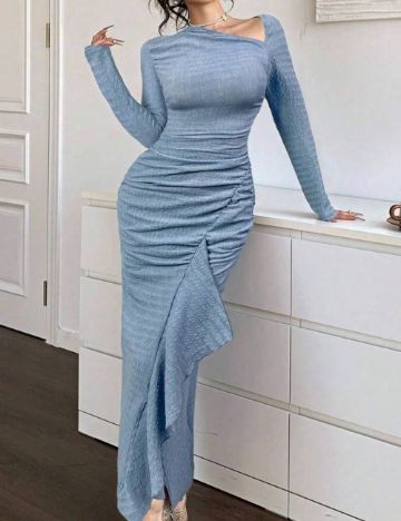 Rochie midi Shein, albastru