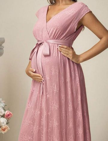 Rochie maxi Shein, roz