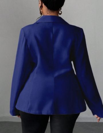 Sacou Shein Curve+, bleumarin