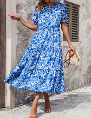 Rochie midi Shein, albastru