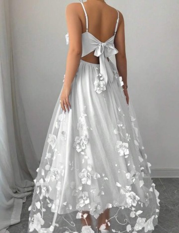 Rochie midi Shein, alb