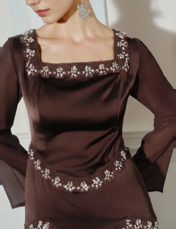 Rochie maxi Shein Anewsta, maro