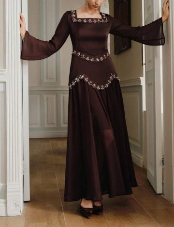 Rochie maxi Shein Anewsta, maro