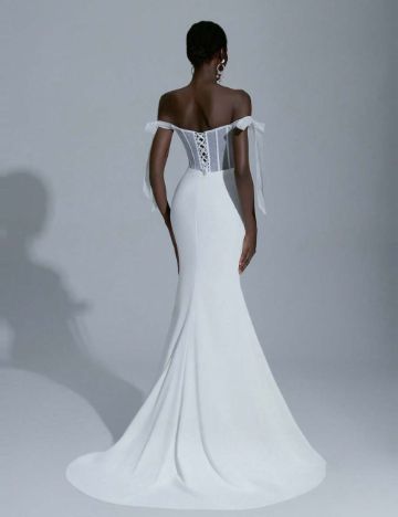 Rochie de ocazie și bridal Shein, alb