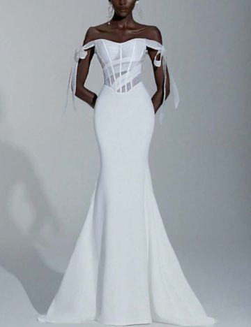 Rochie de ocazie și bridal Shein, alb