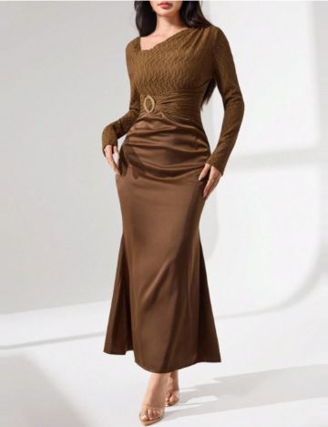 Rochie maxi Shein, maro