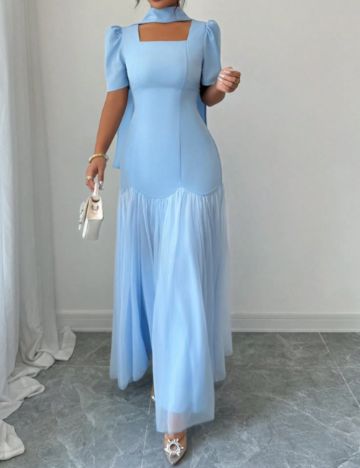 Rochie maxi Shein, albastru