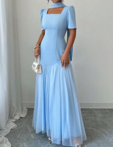 Rochie maxi Shein, albastru