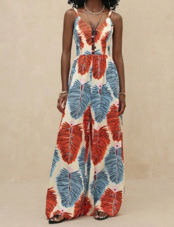 Salopetă lungă Shein, mix culori