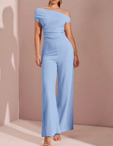 Salopetă lungă Shein, albastru