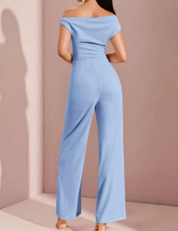 Salopetă lungă Shein, albastru