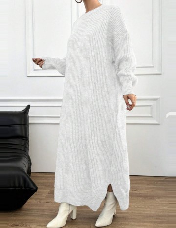 Rochie maxi Shein, alb