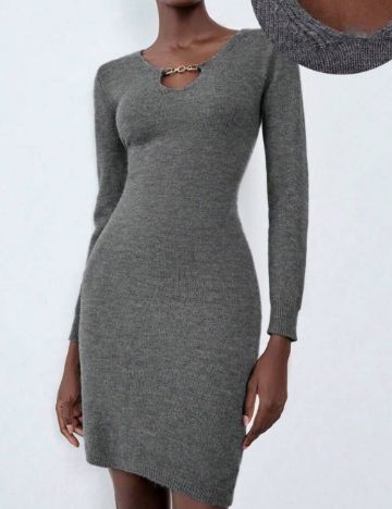 Rochie mini Shein, gri