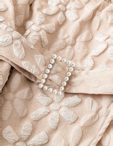 Rochie maxi Shein Curve+, bej