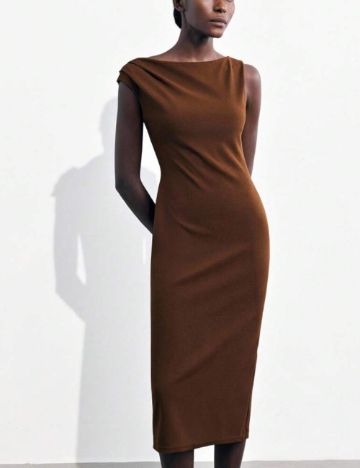 Rochie maxi Shein, maro