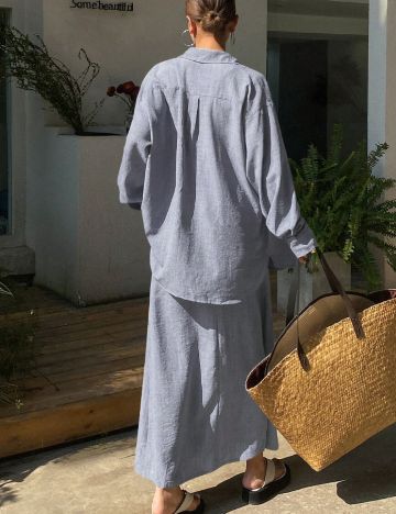 Compleu Shein, albastru