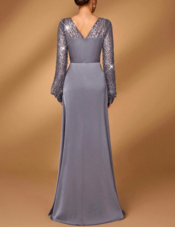 Rochie de ocazie Shein, gri