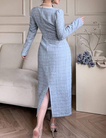 Rochie midi Shein, albastru