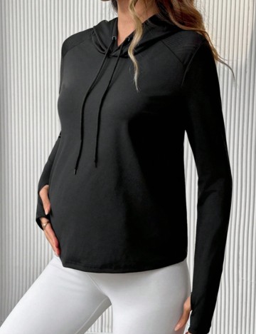 Hanorac Shein, negru