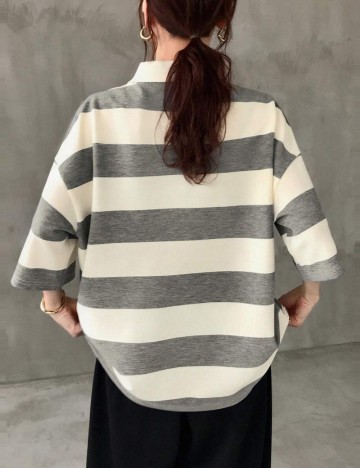 Tricou polo Shein, maro