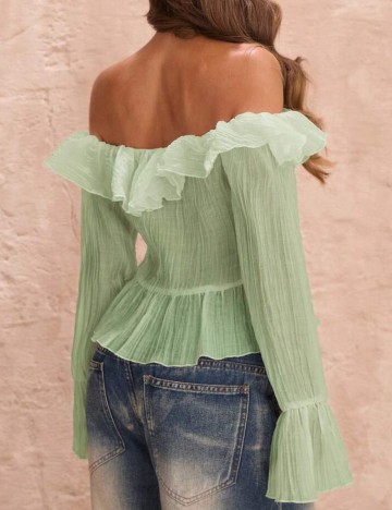 Cămașă Shein, verde